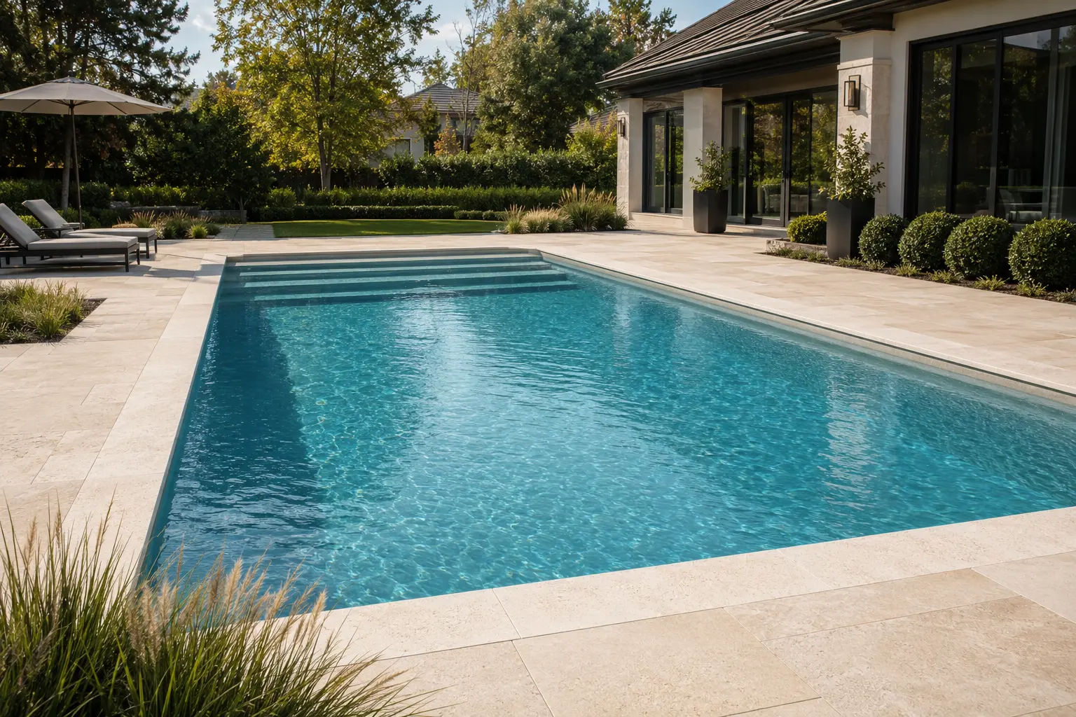 Rectangle pool plans